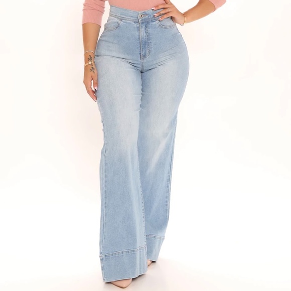 👖 Wide Leg Stretch Jeans | Size 5 | NEW 👖 - Picture 3 of 6